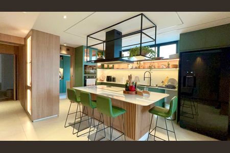 Cozinha de apartamento à venda com 3 quartos, 180m² em Jardim Paulista, São Paulo