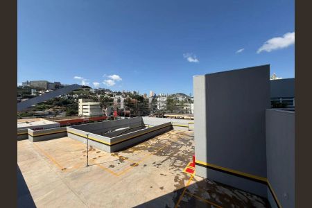 Vista da Sala de apartamento para alugar com 3 quartos, 75m² em Estoril, Belo Horizonte