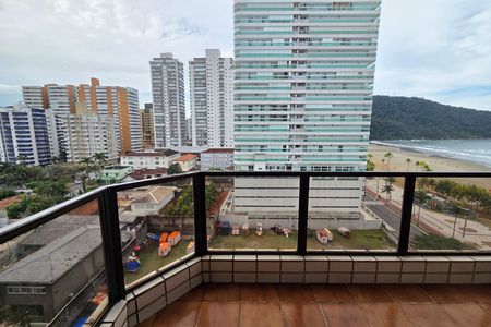 Varanda de apartamento para alugar com 4 quartos, 168m² em Canto do Forte, Praia Grande