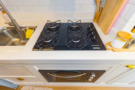 Apartamento para alugar com 42m², 2 quartos e sem vaga Apartamento para alugar com 42m², 2 quartos e sem vagaDetalhe - Cozinha