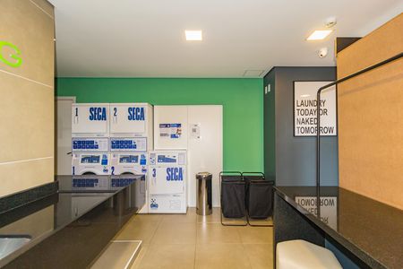 Apartamento para alugar com 42m², 2 quartos e sem vaga Apartamento para alugar com 42m², 2 quartos e sem vagaLavanderia