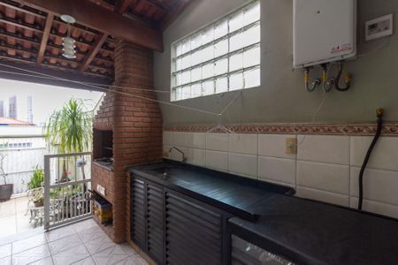 Churrasqueira de casa à venda com 3 quartos, 125m² em Campo Grande, São Paulo