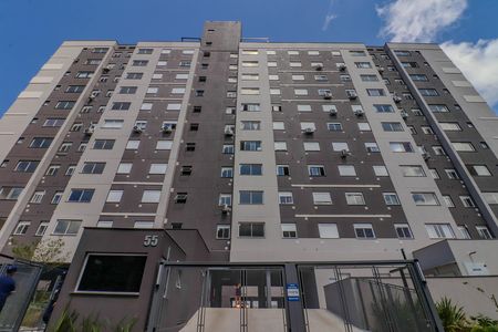 Fachada de apartamento para alugar com 2 quartos, 50m² em Jardim Sabará, Porto Alegre