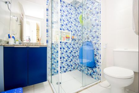 Apartamento à venda com 154m², 3 quartos e 3 vagasBanheiro da Suíte 1