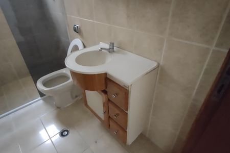 Banheiro de casa para alugar com 1 quarto, 80m² em Campestre, São Caetano do Sul