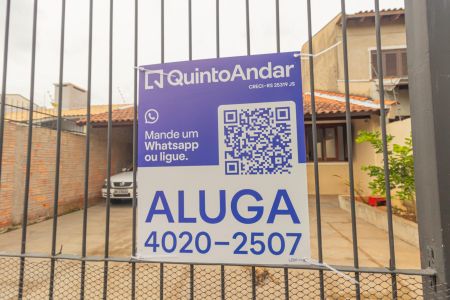 Casa para alugar com 89m², 2 quartos e 1 vaga Casa para alugar com 89m², 2 quartos e 1 vagaFachada/placa