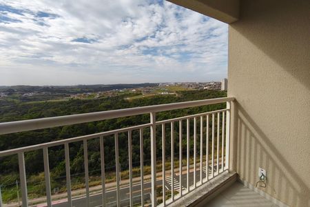 Varanda da Sala de apartamento para alugar com 2 quartos, 52m² em Residencial Bela Aliança, Campinas