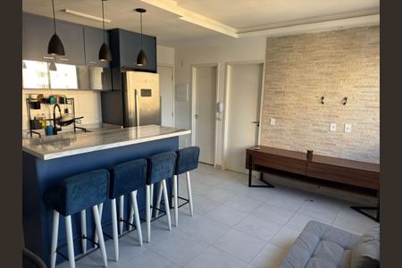 Cozinha de apartamento para alugar com 1 quarto, 38m² em Vila Paulista, São Paulo
