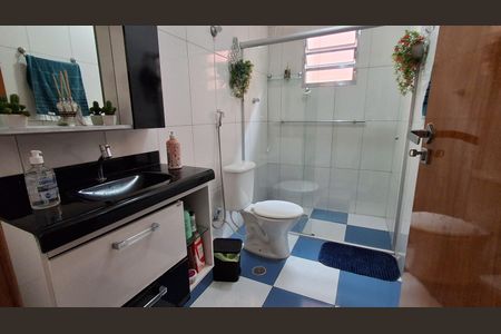 Banheiro Social  de casa à venda com 3 quartos, 238m² em Rudge Ramos, São Bernardo do Campo