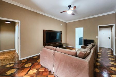 Sala  de apartamento para alugar com 3 quartos, 126m² em Tijuca, Rio de Janeiro