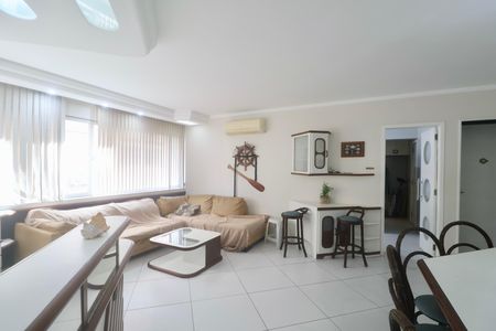 Sala de apartamento para alugar com 3 quartos, 109m² em Jardim Tejereba, Guarujá