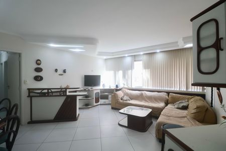 Sala de apartamento para alugar com 3 quartos, 109m² em Jardim Tejereba, Guarujá