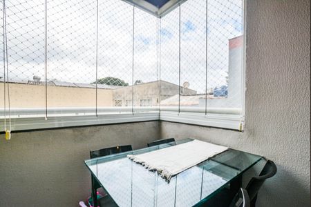 Varanda da Sala de apartamento à venda com 2 quartos, 39m² em Vila Pires, Santo André
