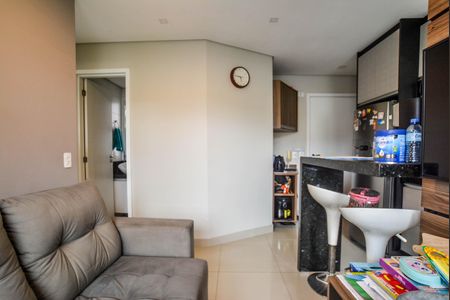 Sala de apartamento à venda com 2 quartos, 39m² em Vila Pires, Santo André