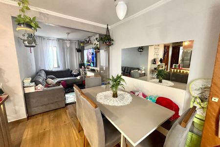 Sala de jantar  de apartamento à venda com 2 quartos, 56m² em Conjunto Habitacional Padre Manoel da Nobrega, São Paulo