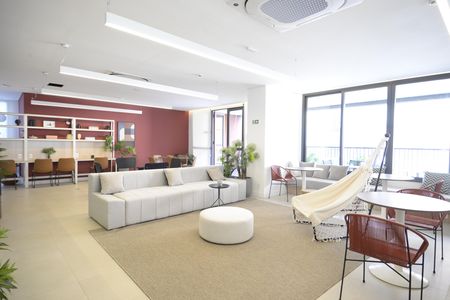 Studio para alugar com 20m², 1 quarto e sem vagaCoworking