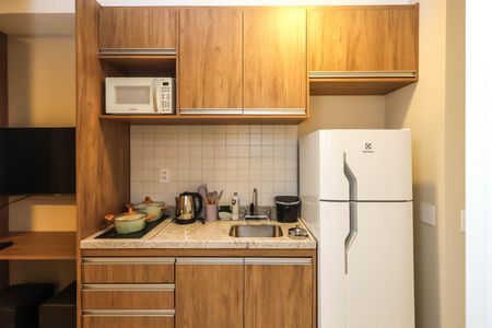 Studio para alugar com 23m², 1 quarto e sem vagaQuarto e Cozinha