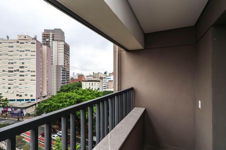 Studio para alugar com 23m², 1 quarto e sem vagaVaranda