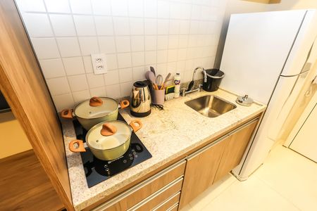 Studio para alugar com 23m², 1 quarto e sem vagaQuarto e Cozinha
