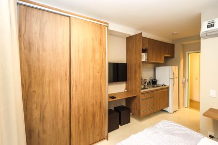 Studio para alugar com 23m², 1 quarto e sem vagaQuarto e Cozinha