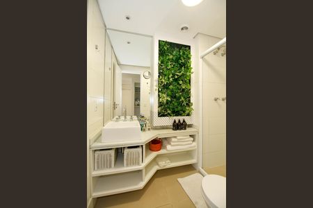 Apartamento à venda com 50m², 1 quarto e 1 vaga Apartamento à venda com 50m², 1 quarto e 1 vagaBanheiro da Suíte