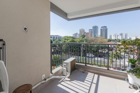 Varanda de apartamento à venda com 2 quartos, 66m² em Santo Amaro, São Paulo