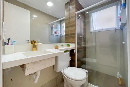 Apartamento para alugar com 49m², 2 quartos e 1 vaga Apartamento para alugar com 49m², 2 quartos e 1 vagaBanheiro