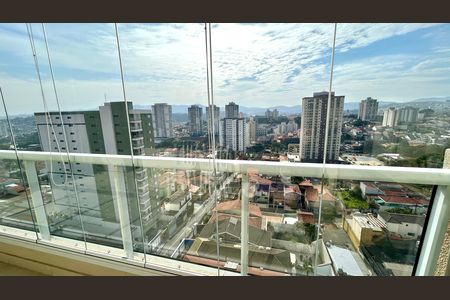 Varanda da Sala de apartamento à venda com 3 quartos, 107m² em Vila Galvão, Guarulhos