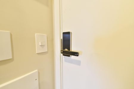 Studio para alugar com 20m², 1 quarto e sem vaga Studio para alugar com 20m², 1 quarto e sem vagaFechadura digital