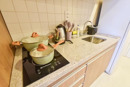 Studio para alugar com 20m², 1 quarto e sem vaga Studio para alugar com 20m², 1 quarto e sem vagaCozinha