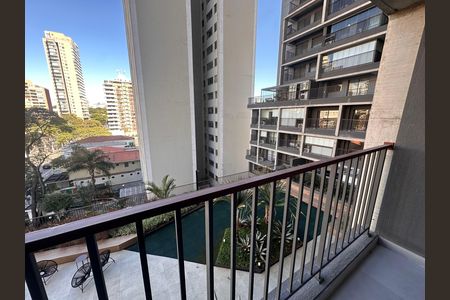Studio para alugar com 31m², 1 quarto e sem vagaVaranda