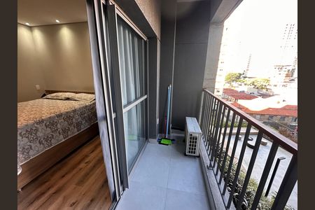 Studio para alugar com 31m², 1 quarto e sem vagaVaranda