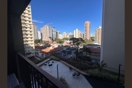 Studio para alugar com 31m², 1 quarto e sem vagaVaranda