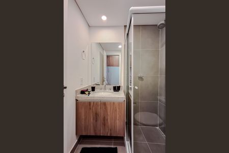 Studio para alugar com 24m², 1 quarto e sem vaga Studio para alugar com 24m², 1 quarto e sem vagaBanheiro