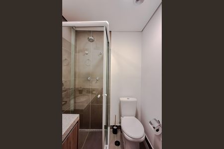 Studio para alugar com 24m², 1 quarto e sem vaga Studio para alugar com 24m², 1 quarto e sem vagaBanheiro