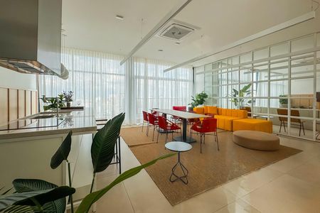 Studio para alugar com 24m², 1 quarto e sem vaga Studio para alugar com 24m², 1 quarto e sem vagaÁrea comum - Salão de festas