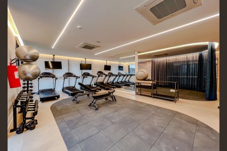 Studio para alugar com 24m², 1 quarto e sem vagaÁrea comum - Academia
