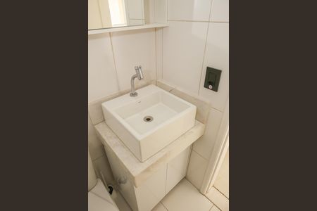 Banheiro da Suíte de apartamento para alugar com 1 quarto, 40m² em Vila Leopoldina, São Paulo