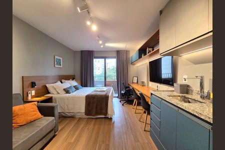 Studio para alugar com 30m², 1 quarto e sem vaga Studio para alugar com 30m², 1 quarto e sem vagaStudio