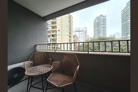 Studio para alugar com 30m², 1 quarto e sem vaga Studio para alugar com 30m², 1 quarto e sem vagaVaranda