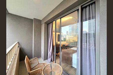Studio para alugar com 30m², 1 quarto e sem vaga Studio para alugar com 30m², 1 quarto e sem vagaVaranda