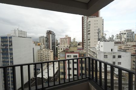 Apartamento para alugar com 24m², 1 quarto e sem vagaSacada