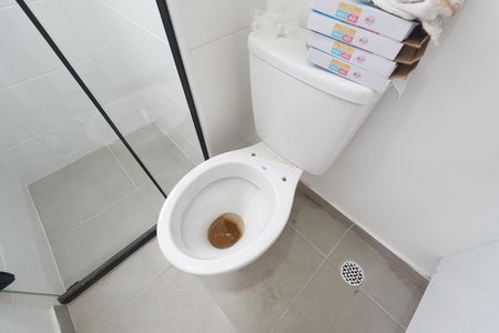 Apartamento para alugar com 24m², 1 quarto e sem vagaBanheiro da Suíte 1