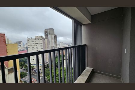 Studio para alugar com 24m², 1 quarto e sem vagaVaranda