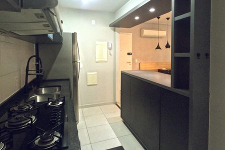 Apartamento para alugar com 57m², 1 quarto e 1 vagaCozinha Americana