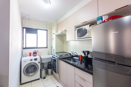 Cozinha de apartamento à venda com 2 quartos, 36m² em Presidente Altino, Osasco
