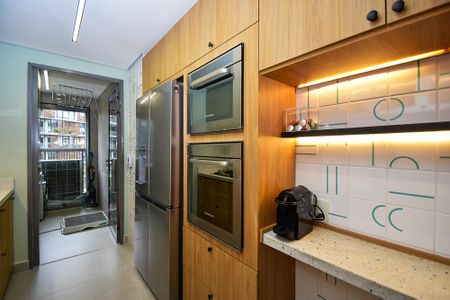 cozinha de apartamento para alugar com 2 quartos, 111m² em Sumarezinho, São Paulo