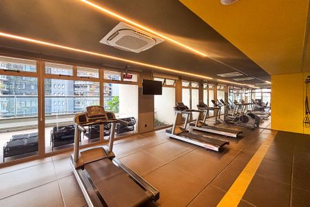 Apartamento para alugar com 111m², 2 quartos e 2 vagas Apartamento para alugar com 111m², 2 quartos e 2 vagasacademia