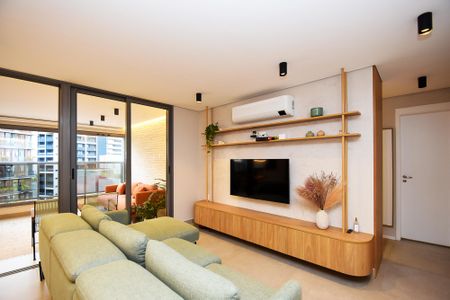 Apartamento para alugar com 111m², 2 quartos e 2 vagas Apartamento para alugar com 111m², 2 quartos e 2 vagasSala de estar