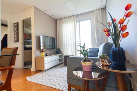 Sala de apartamento à venda com 2 quartos, 50m² em Vila Guilhermina, São Paulo